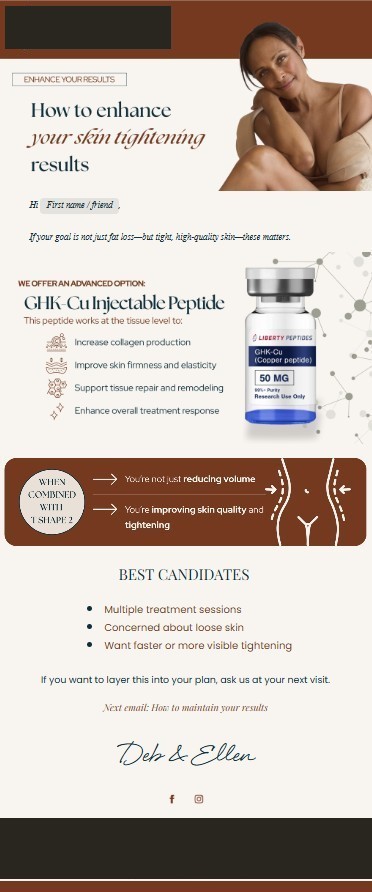 Enhance your results email